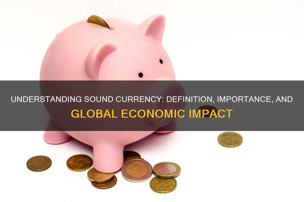 what is the sound currency