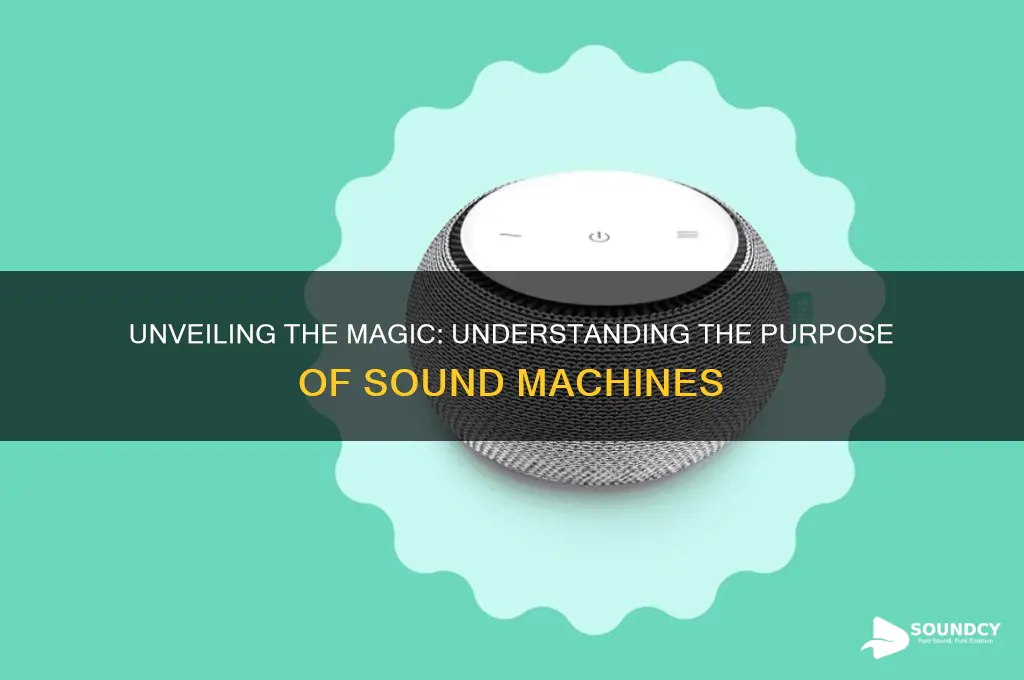 what is the sound machine