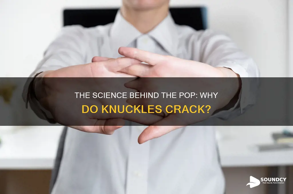 what is the sound when you crack your knuckles