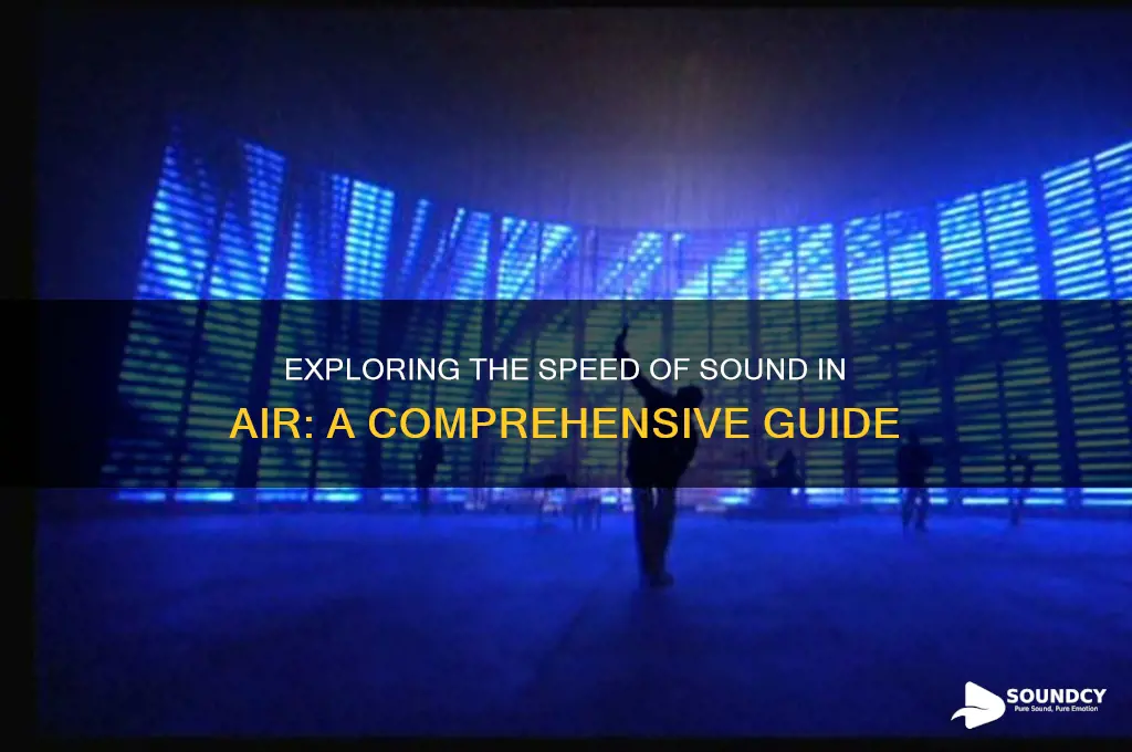 what is the speed of sound in the air