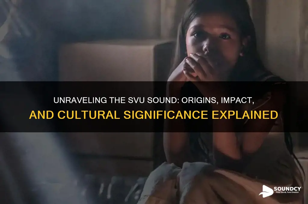 what is the svu sound
