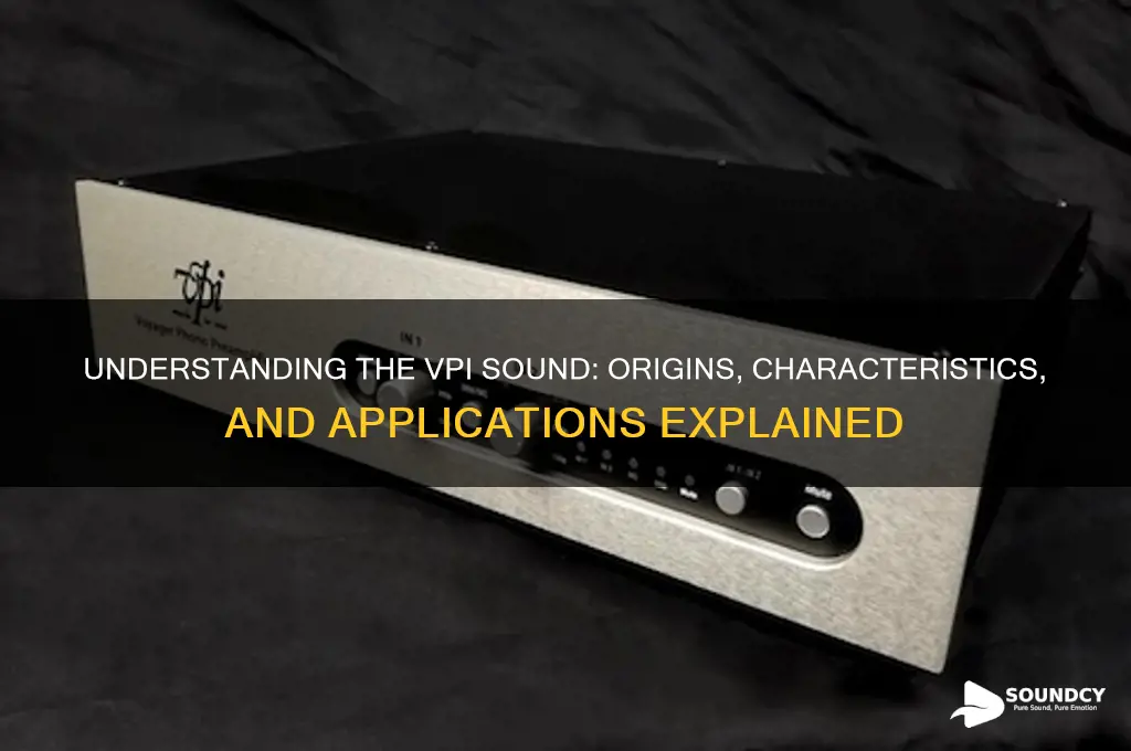 what is the vpi sound