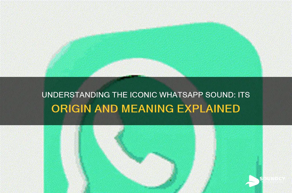 what is the whatsapp sound