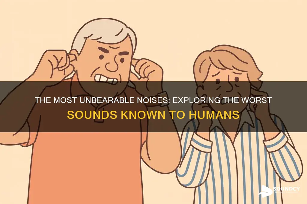 what is the worst sound