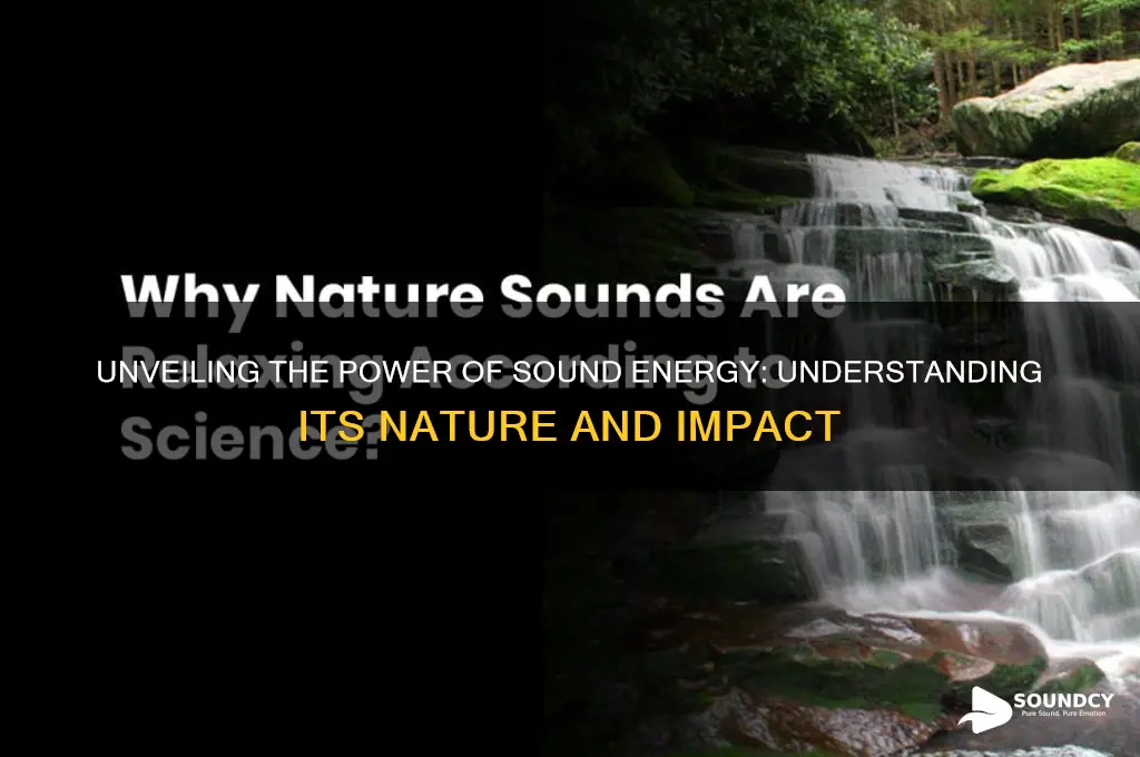 what is this sound energy