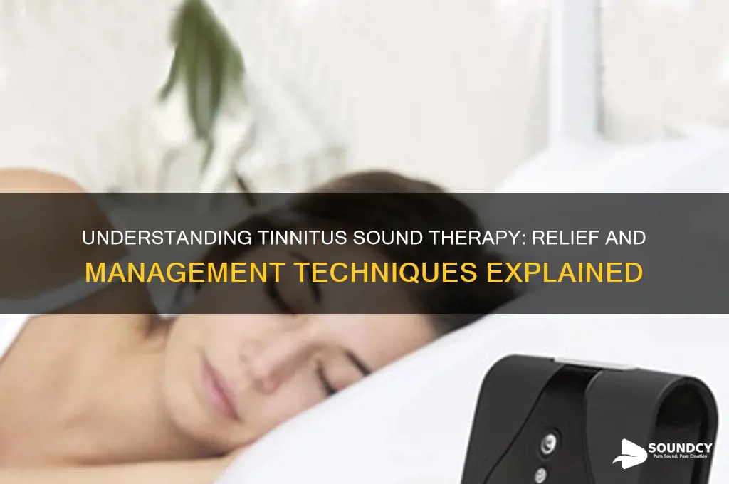 what is tinnitus sound therapy