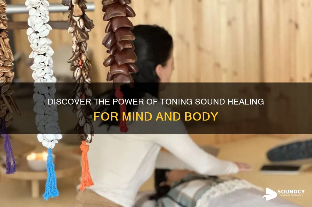 what is toning sound healing