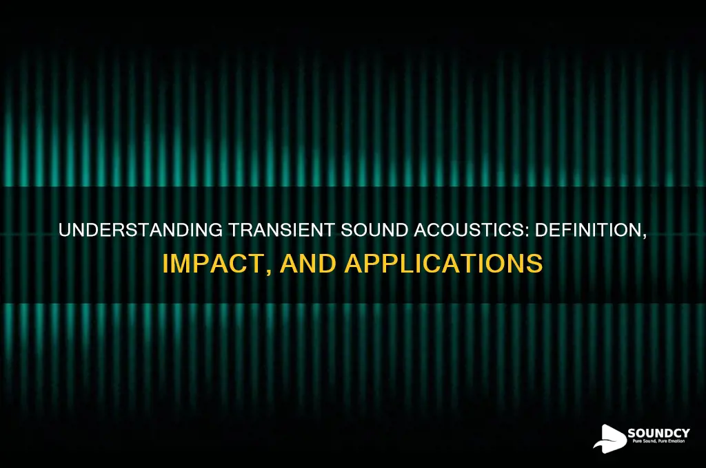 what is transient sound acoustics