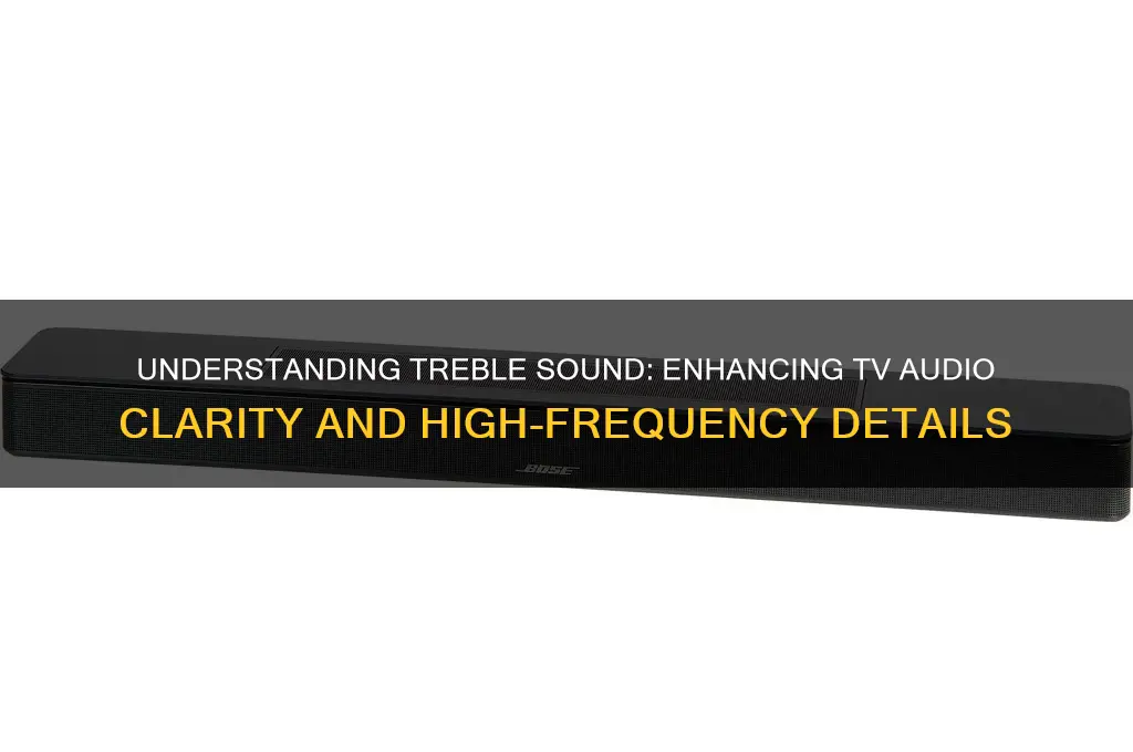 what is treble sound tv
