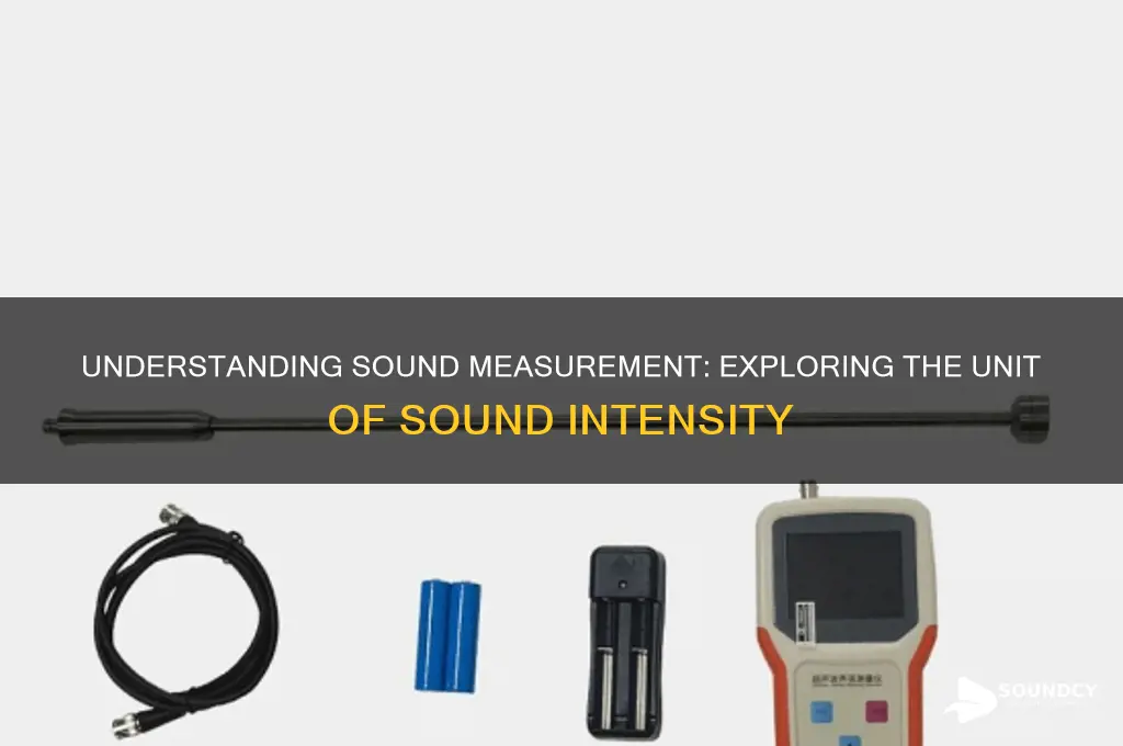 what is unit of sound