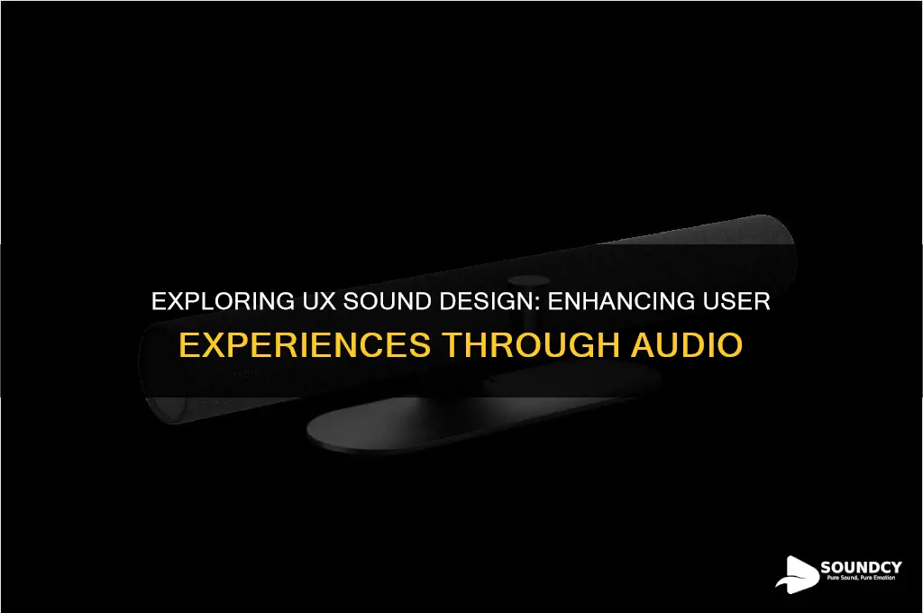 what is ux sound design
