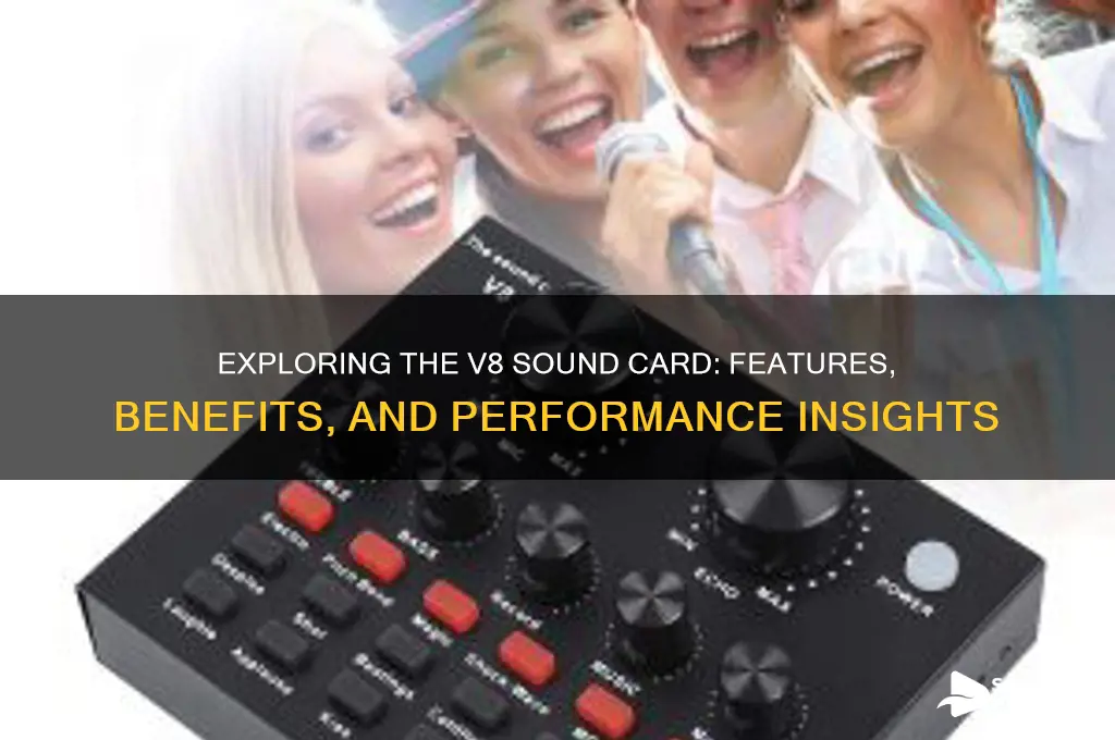 what is v8 sound card