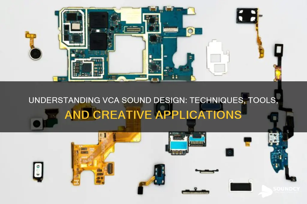 what is vca sound desgin