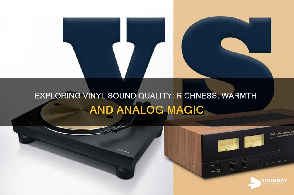what is vinyl sound quality