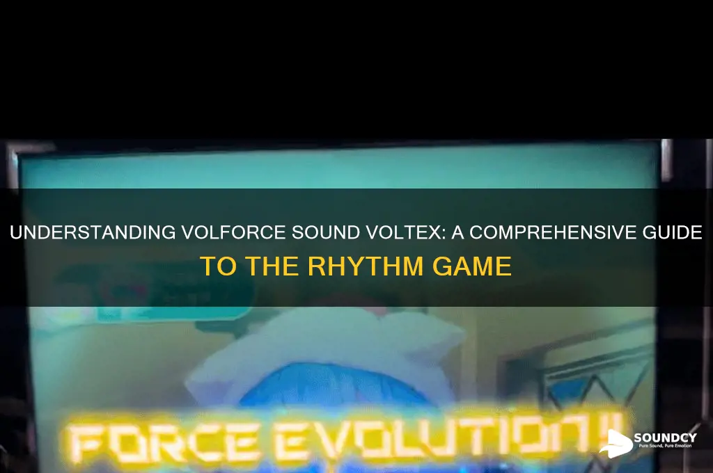 what is volforce sound voltex