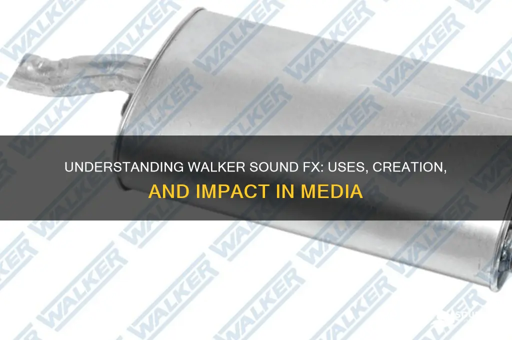 what is walker sound fx
