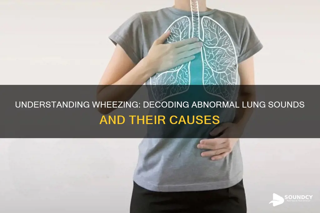 what is wheezing lung sounds