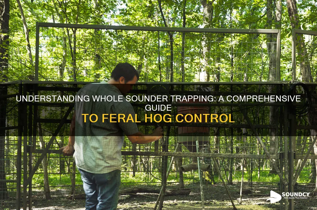 what is whole sounder trapping