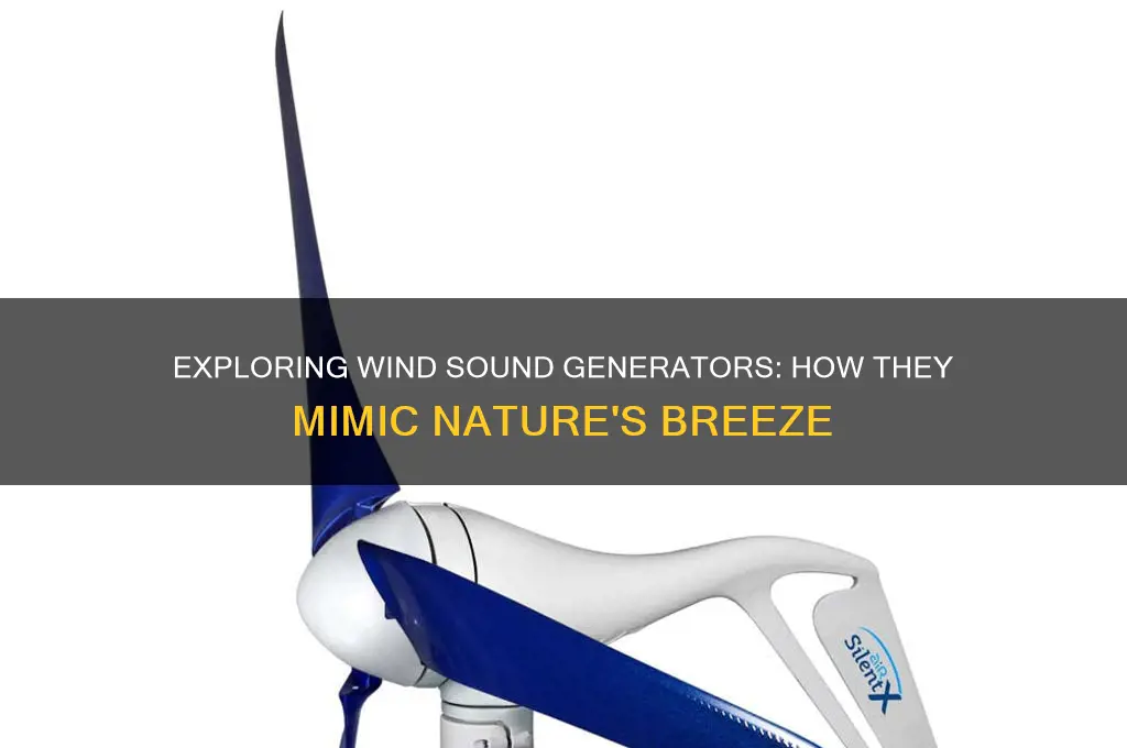 what is wind sound generator