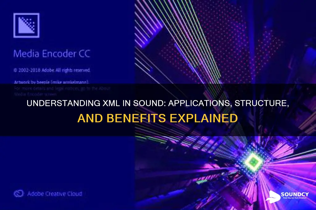 what is xml in sound