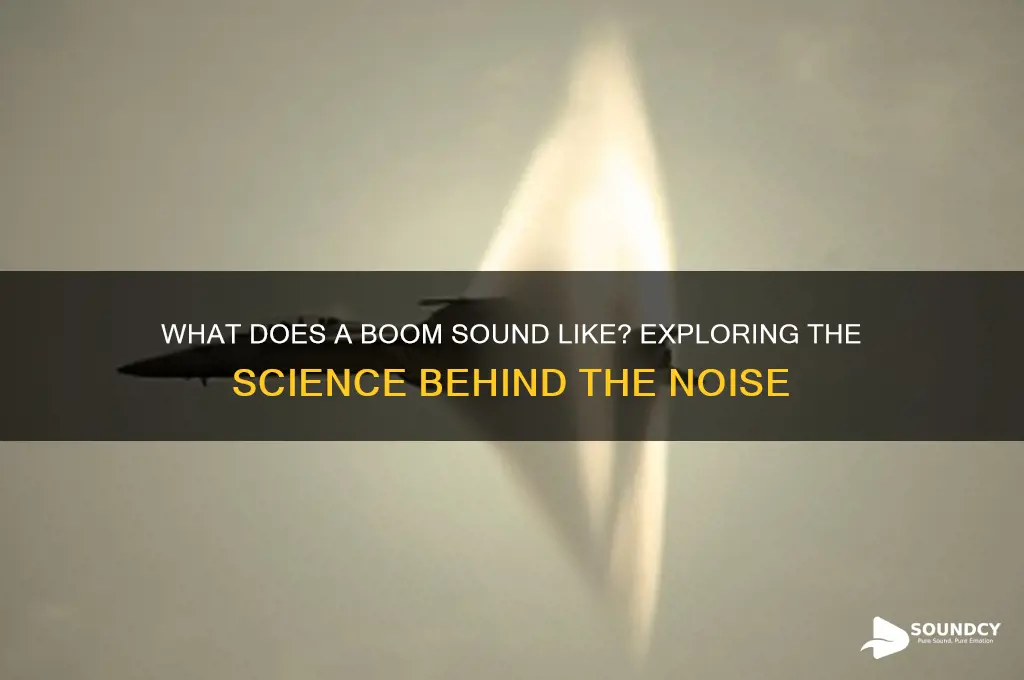 what it sound like boom