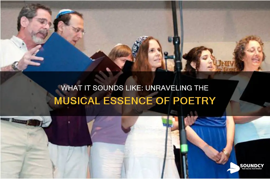 what it sounds like poetry