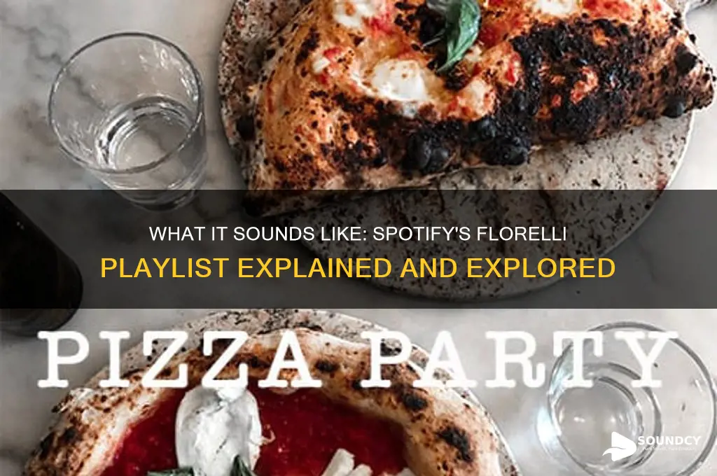 what it sounds spotify florelli