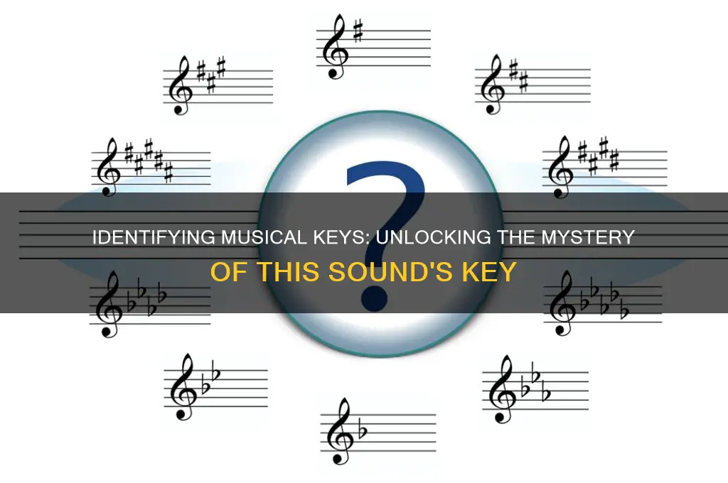 what key is this sound