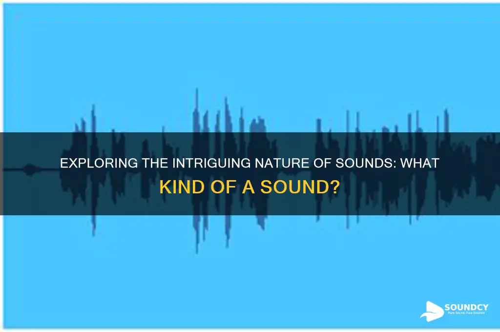 what kind of a sound