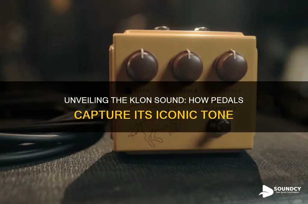 what klon sound in pedals