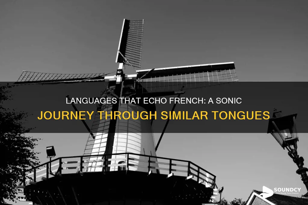 what language sounds like french