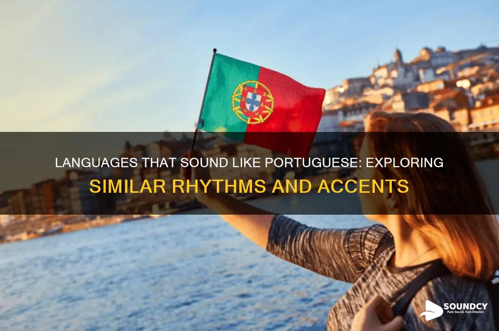 what language sounds like portuguese