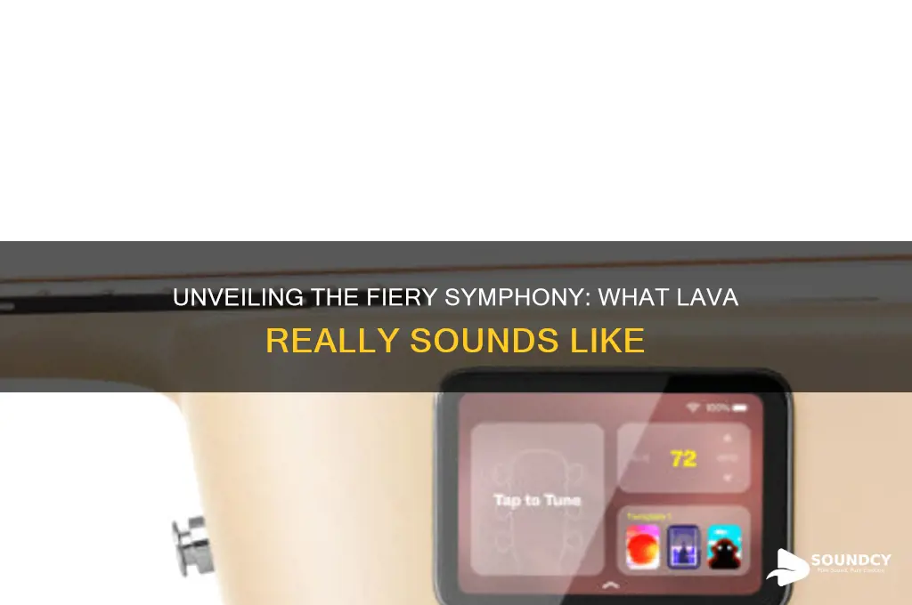 what lava really sounds like