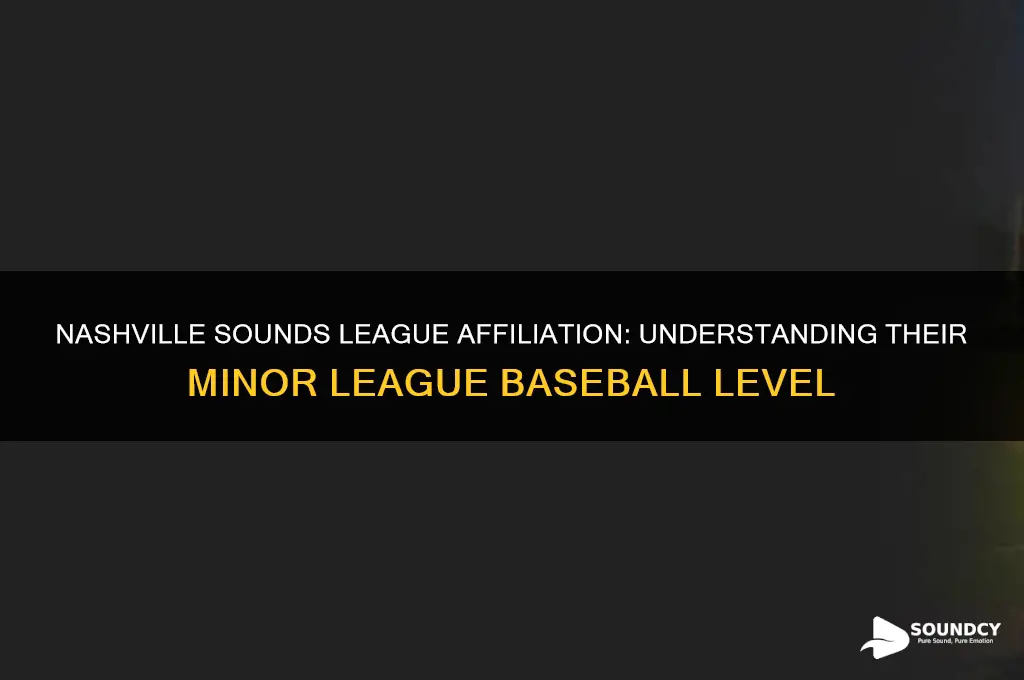 what league is nashville sounds