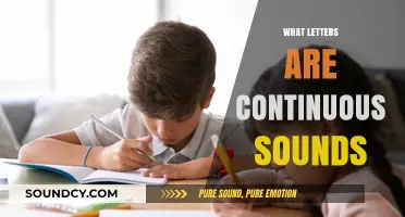 Continuous Sounds in Language: Exploring Letters That Flow Seamlessly