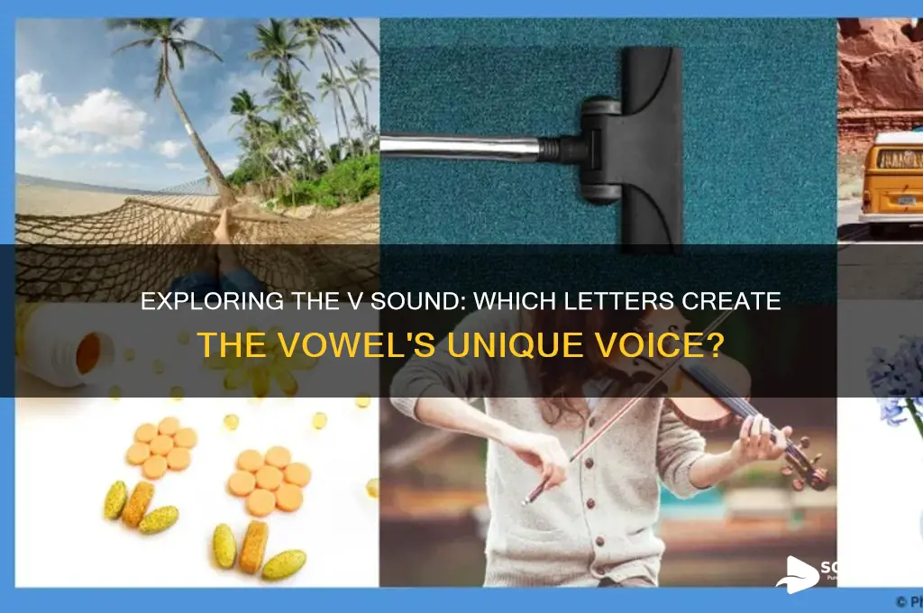 what letters form v sound