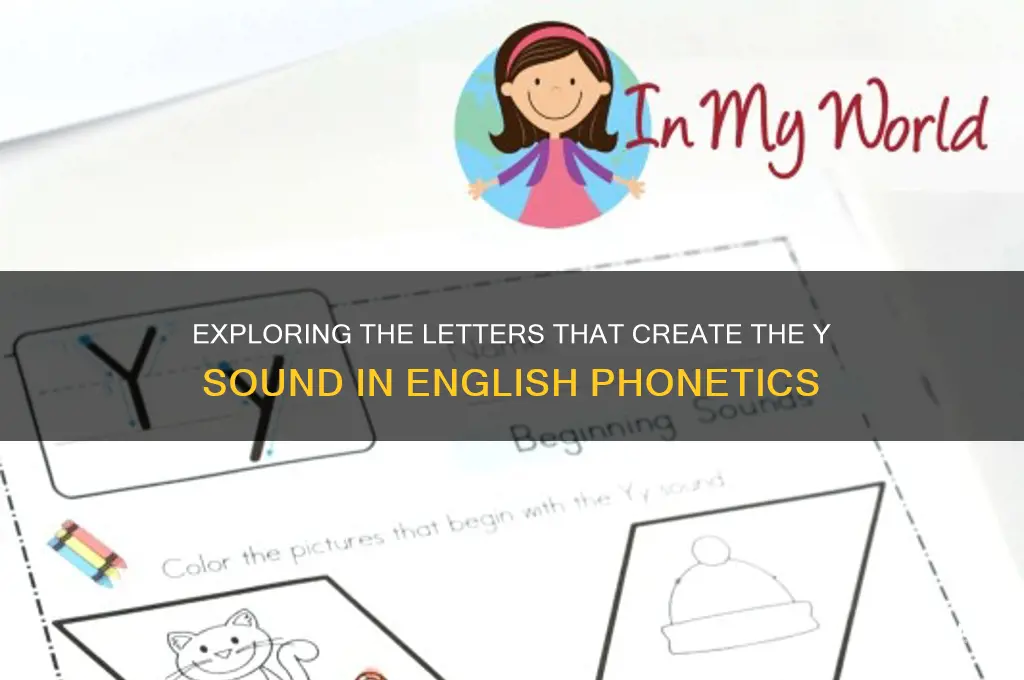 what letters make y sound
