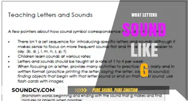 G-Sounding Letters: Unveiling the Surprising Characters That Mimic the G Sound