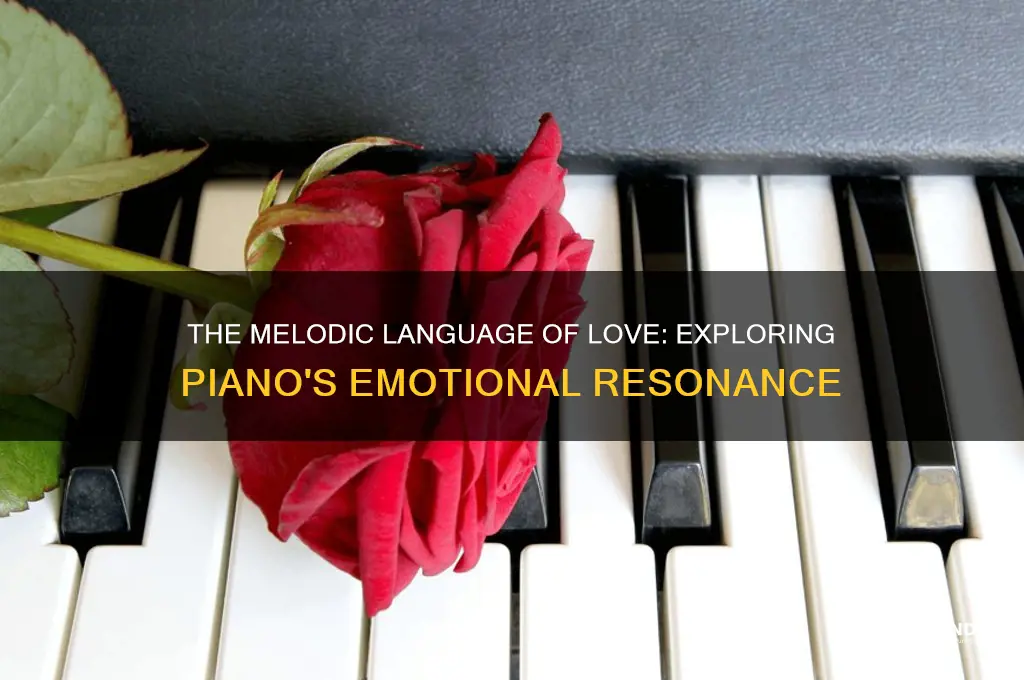 what love sounds like piano