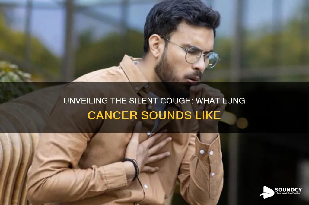 what lung cancer sounds like