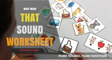 Unraveling Mystery Sounds: A Fun Worksheet for Curious Explorers