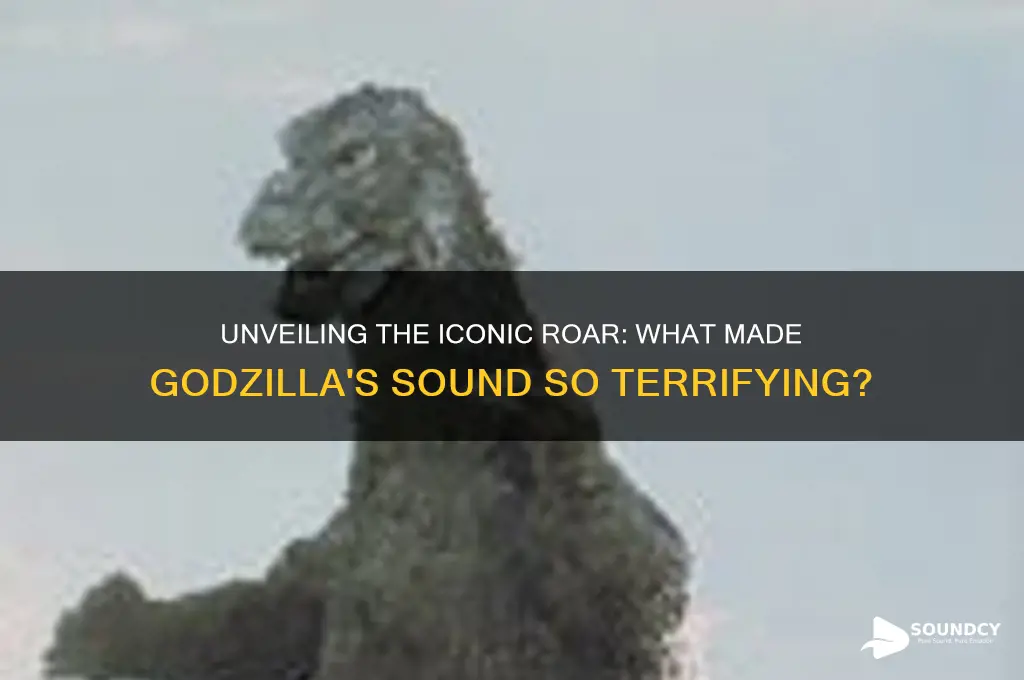 what made the godzilla sound