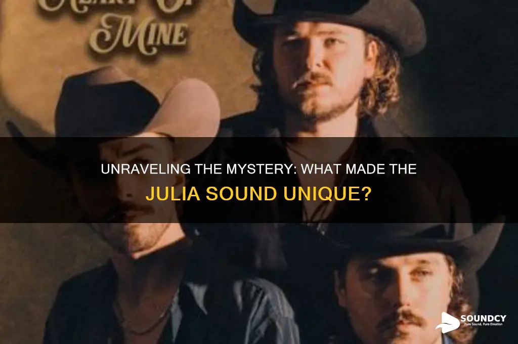 what made the julia sound