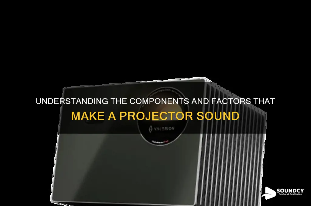 what make a projector sound