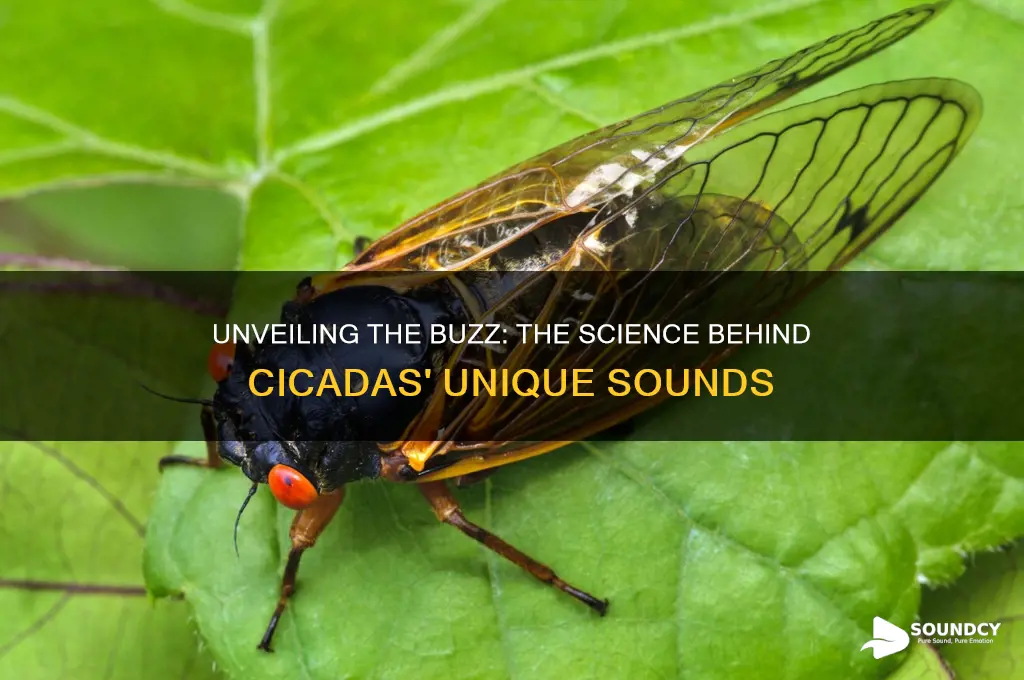 what makes a cicada sound