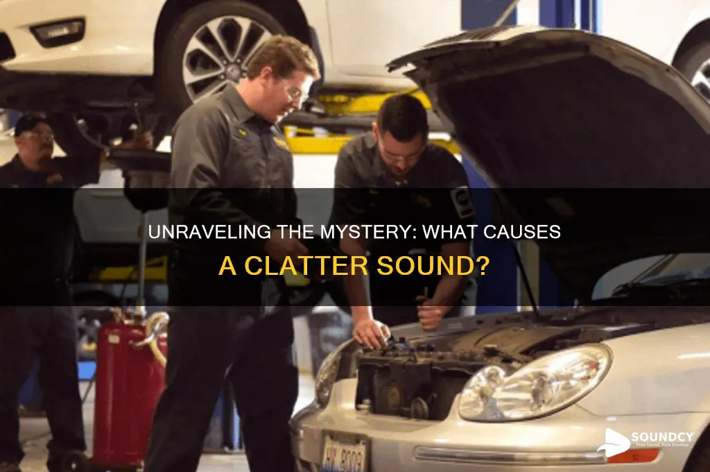what makes a clatter sound
