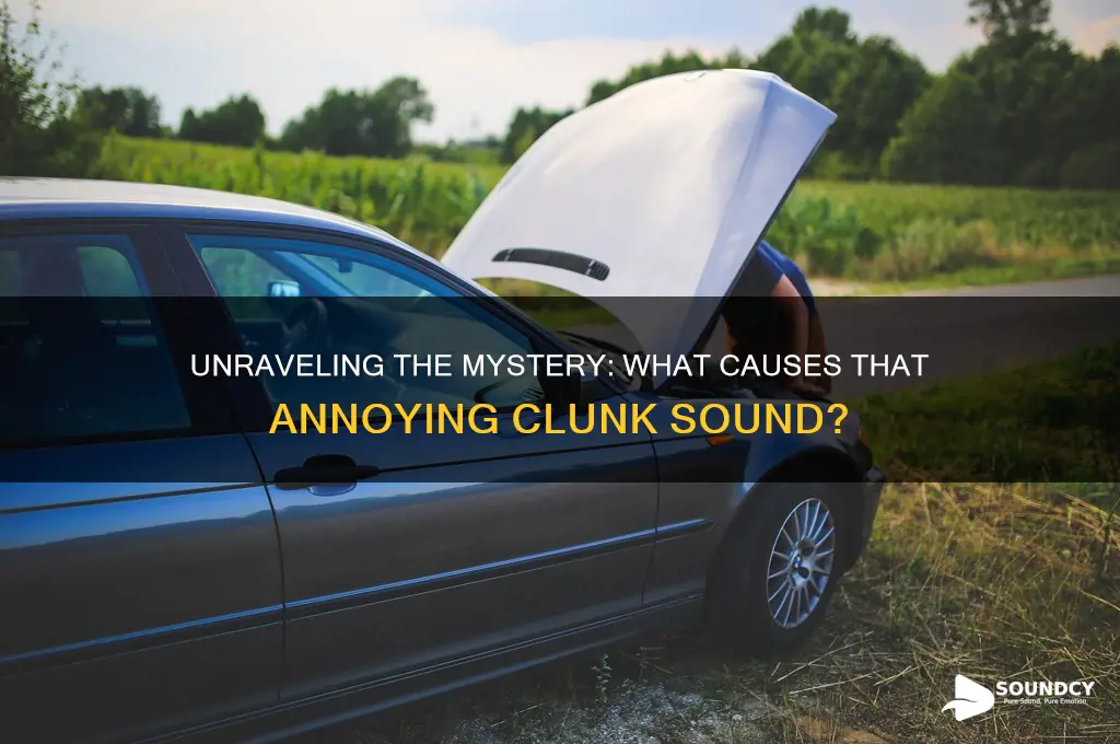 what makes a clunk sound
