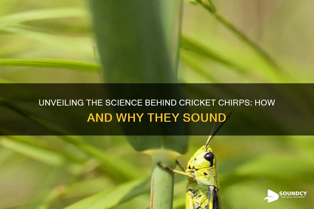 what makes a cricket sound