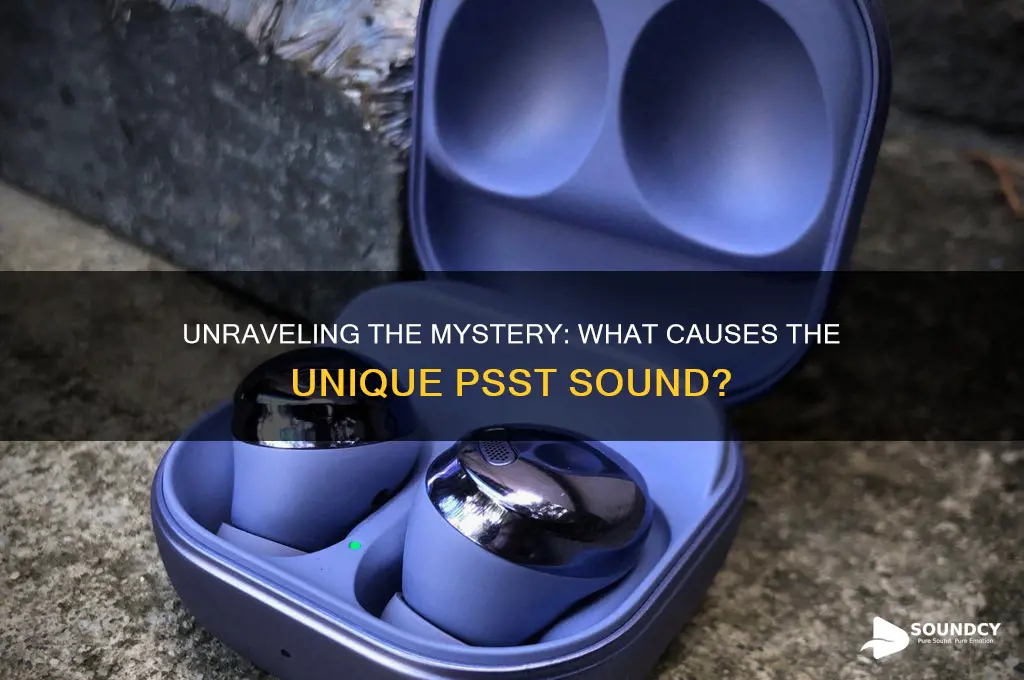 what makes a psst sound
