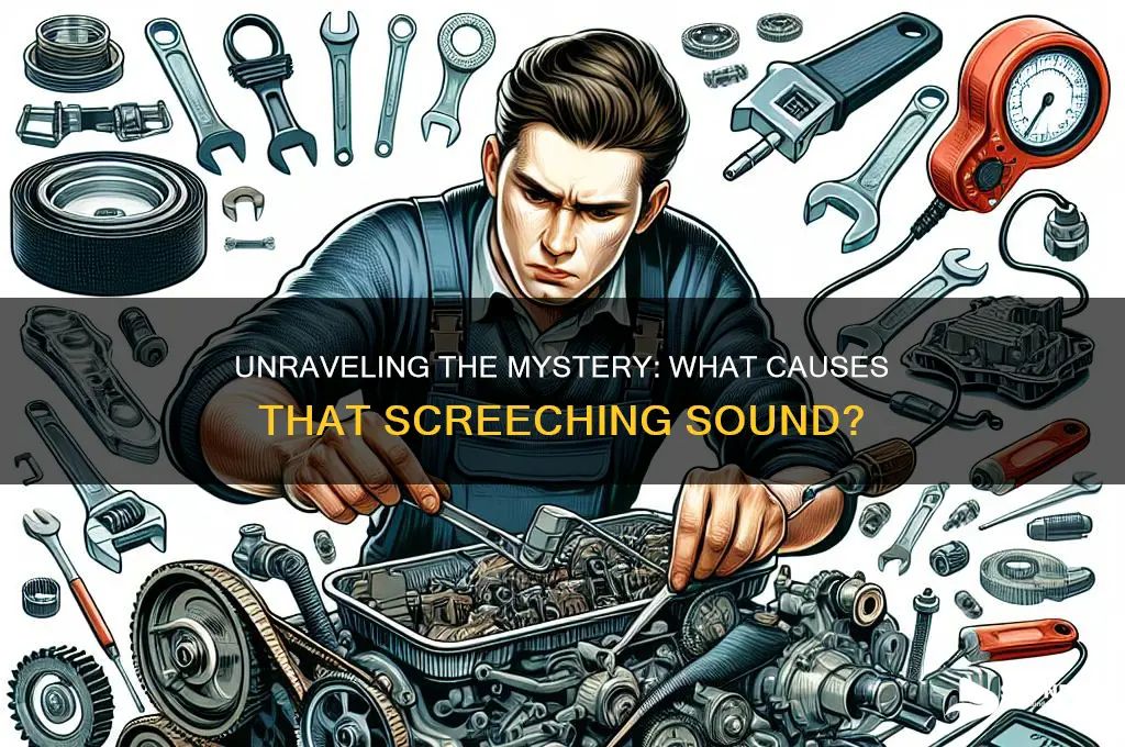 what makes a screeching sound